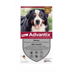ELANCO Advantix Tres Grand Chien 40-60 Kg