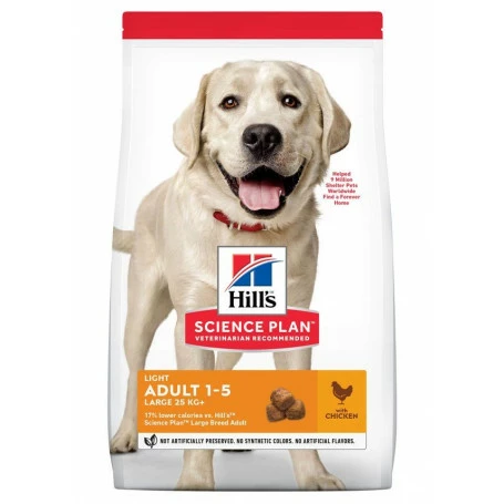 HILL'S Pet Nutrition Canine Adult Light Large Poulet Value Pack 1 HILL'S Pet Nutrition Canine Adult Light Large Poulet Value Pack