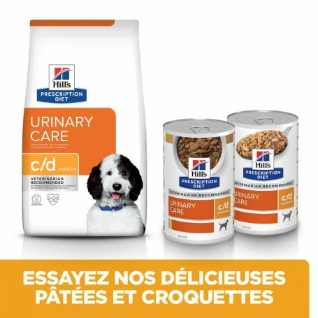 HILL'S Pet Nutrition C/d Urinary Multicare Mijotés Pour Chien Poulet & Légumes 3 HILL'S Pet Nutrition C/d Urinary Multicare Mijotés Pour Chien Poulet & Légumes – Image 3
