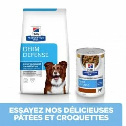 HILL'S Pet Nutrition Derm Defense Croquettes Pour Chien Au Poulet -nourriture pour chien boutique canine derm defense 2
