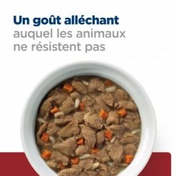 HILL'S Pet Nutrition I/D Digestive Care Mini Mijotés Pour Chien Et Chiot Poulet & Légumes -nourriture pour chien boutique canine i d digestive care mijotes poulet legumes boite 5