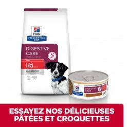 HILL'S Pet Nutrition I/D Stress Digestive Mini Mijotés Pour Petit Chien Poulet & Légumes En Boîtes -nourriture pour chien boutique canine i d stress activ biom mini mijotes p le boite 2