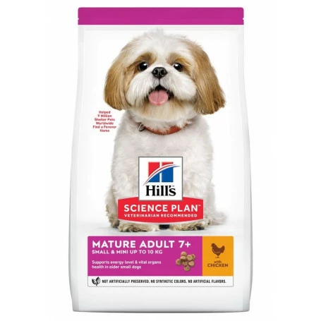 HILL'S Pet Nutrition Canine Mature Adult 7+ Small&Mini Poulet 1 HILL'S Pet Nutrition Canine Mature Adult 7+ Small&Mini Poulet