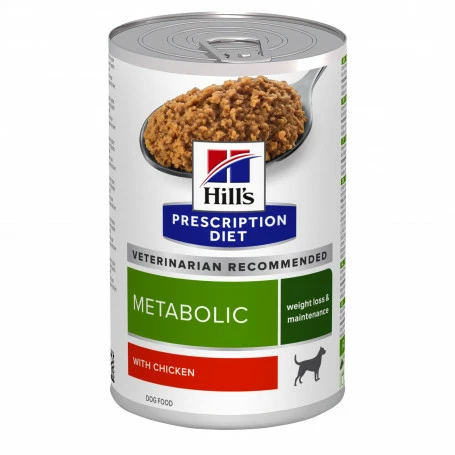 HILL'S Pet Nutrition Metabolic Boîte Pour Chien Poulet 1 HILL'S Pet Nutrition Metabolic Boîte Pour Chien Poulet