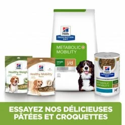 HILL'S Pet Nutrition J/D Metabolic+Mobility Croquettes Pour Chien Au Poulet -nourriture pour chien boutique canine metabolicmobility 2