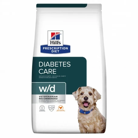HILL'S Pet Nutrition W/D Diabetes Croquettes Pour Chien Au Poulet 1 HILL'S Pet Nutrition W/D Diabetes Croquettes Pour Chien Au Poulet