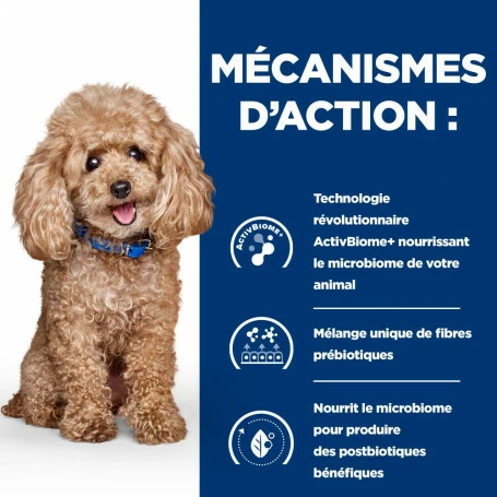 HILL'S Pet Nutrition Gastrointestinal Biome Mini Croquettes Pour Petit Chien Au Poulet 5 HILL'S Pet Nutrition Gastrointestinal Biome Mini Croquettes Pour Petit Chien Au Poulet – Image 5