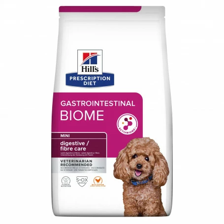 HILL'S Pet Nutrition Gastrointestinal Biome Mini Croquettes Pour Petit Chien Au Poulet 1 HILL'S Pet Nutrition Gastrointestinal Biome Mini Croquettes Pour Petit Chien Au Poulet
