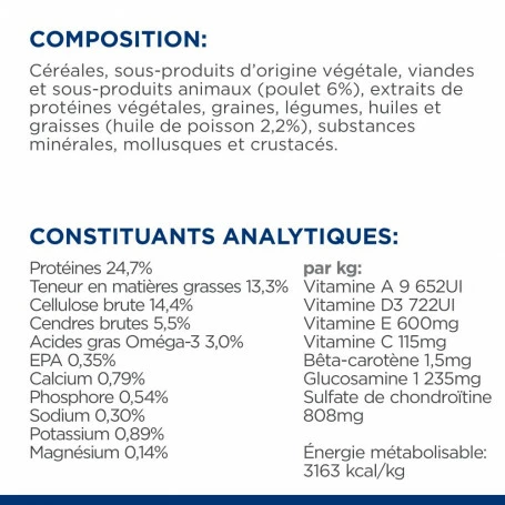 HILL'S Pet Nutrition J/d Metabolic+Mobility Mini Croquettes Pour Petit Chien Au Poulet 7 HILL'S Pet Nutrition J/d Metabolic+Mobility Mini Croquettes Pour Petit Chien Au Poulet – Image 7