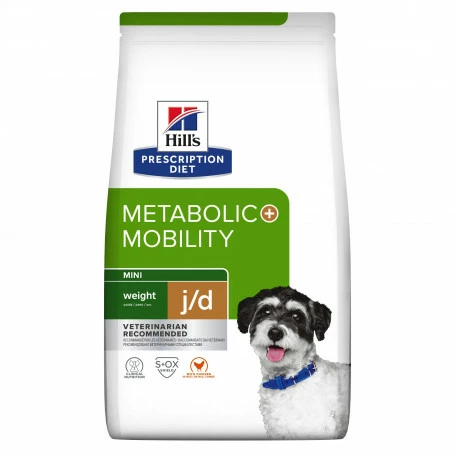 HILL'S Pet Nutrition J/d Metabolic+Mobility Mini Croquettes Pour Petit Chien Au Poulet 1 HILL'S Pet Nutrition J/d Metabolic+Mobility Mini Croquettes Pour Petit Chien Au Poulet