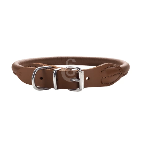 Materiel Collier Cuir Hunter Round & Soft 1 Materiel Collier Cuir Hunter Round & Soft