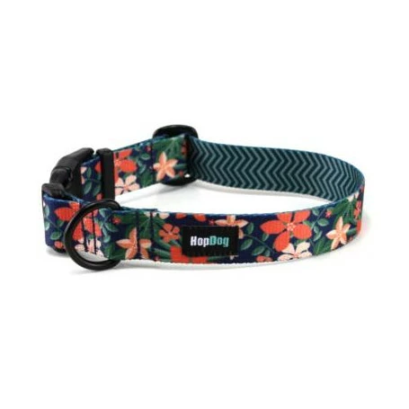 Materiel Collier Hop Dog Pink Garden 1 Materiel Collier Hop Dog Pink Garden