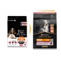 PURINA PRO PLAN Dog Medium & Large Adult 7+ Sensitive Skin Optiderma
