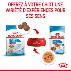 ROYAL CANIN Dog Puppy Medium Sachet Repas -nourriture pour chien boutique dog puppy medium sachet repas 5