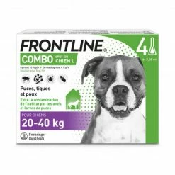 Boehringer Ingelheim Frontline Combo Chien De 20 à 40 Kg -nourriture pour chien boutique frontline combo chien de 20 a 40 kg 1