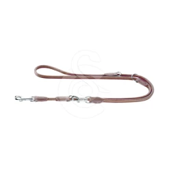 Materiel Laisse Cuir Hunter Round & Soft Multiposition