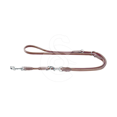 Materiel Laisse Cuir Hunter Round & Soft Multiposition 1 Materiel Laisse Cuir Hunter Round & Soft Multiposition