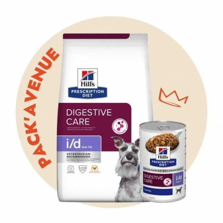 HILL'S Pet Nutrition Pack'Avenue Hill's Prescription Diet I/D Low Fat Digestive Croquettes Pour Chien Au Poulet 1 HILL'S Pet Nutrition Pack'Avenue Hill's Prescription Diet I/D Low Fat Digestive Croquettes Pour Chien Au Poulet