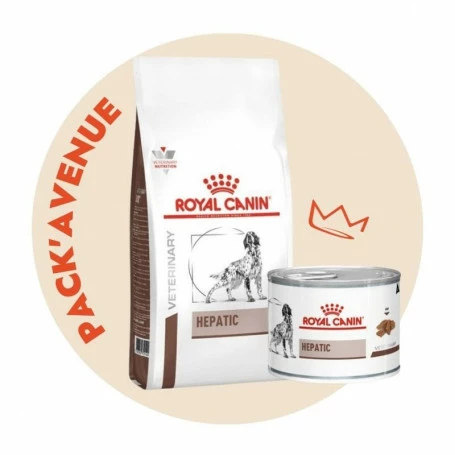 Pack'Avenue Royal Canin Dog Hepatic Sac 12kg Avec 12 Boîtes 1 Pack'Avenue Royal Canin Dog Hepatic Sac 12kg Avec 12 Boîtes