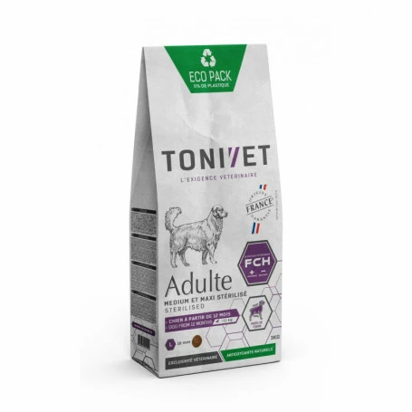 Tonivet Chien Adulte Medium & Maxi Stérilisé 1 Tonivet Chien Adulte Medium & Maxi Stérilisé