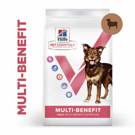 HILL'S Pet Nutrition Vet Essentials Chien Multi-Benefit Adult + Medium Agneau & Riz 1 HILL'S Pet Nutrition Vet Essentials Chien Multi-Benefit Adult + Medium Agneau & Riz