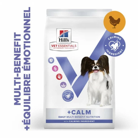 HILL'S Pet Nutrition Vet Essentials Chien Multi-Benefit + Calm Adult 1+ Small & Mini 1 HILL'S Pet Nutrition Vet Essentials Chien Multi-Benefit + Calm Adult 1+ Small & Mini