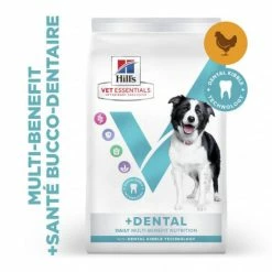HILL'S Pet Nutrition Vet Essentials Chien Multi-Benefit + Dental Adulte + Medium & Large Poulet