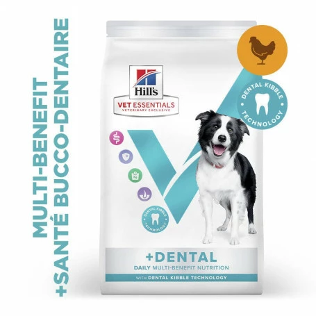 HILL'S Pet Nutrition Vet Essentials Chien Multi-Benefit + Dental Adulte + Medium & Large Poulet 1 HILL'S Pet Nutrition Vet Essentials Chien Multi-Benefit + Dental Adulte + Medium & Large Poulet