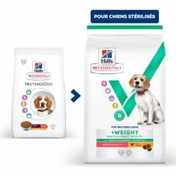 HILL'S Pet Nutrition Vet Essentials Chien Multi-Benefit + Weight Adult 1+ Medium Poulet -nourriture pour chien boutique vet essentials chien multi benefit weight adult 1 medium poulet 1