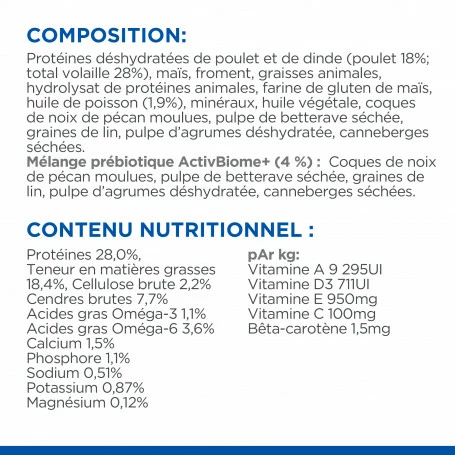 HILL'S Pet Nutrition Vet Essentials Puppy Growth ActivBiome+ Medium Poulet 7 HILL'S Pet Nutrition Vet Essentials Puppy Growth ActivBiome+ Medium Poulet – Image 7