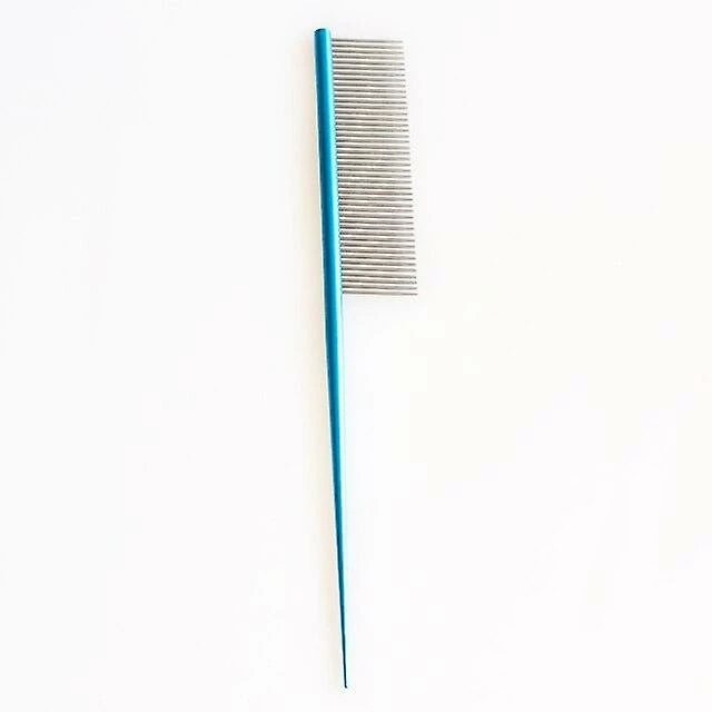 Unbranded Pet Dog Comb Sleek Pointed Tail Design Grooming Comb Pour Chat Hirsute Chiens Barber Outil De Toilettage (bleu) 1 Unbranded Pet Dog Comb Sleek Pointed Tail Design Grooming Comb Pour Chat Hirsute Chiens Barber Outil De Toilettage (bleu)