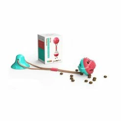 Unbranded Pet Dog Toy Anti-morsure Et Résistant à L’usure Ball Food Spill Toy Dog Tug-of-war Rope Ball Sucker Toyred And Blue -nourriture pour chien boutique 177387800 max 1