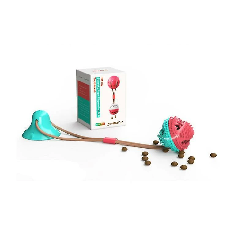 Unbranded Pet Dog Toy Anti-morsure Et Résistant à L’usure Ball Food Spill Toy Dog Tug-of-war Rope Ball Sucker Toy Green 5 Unbranded Pet Dog Toy Anti-morsure Et Résistant à L’usure Ball Food Spill Toy Dog Tug-of-war Rope Ball Sucker Toy Green – Image 5