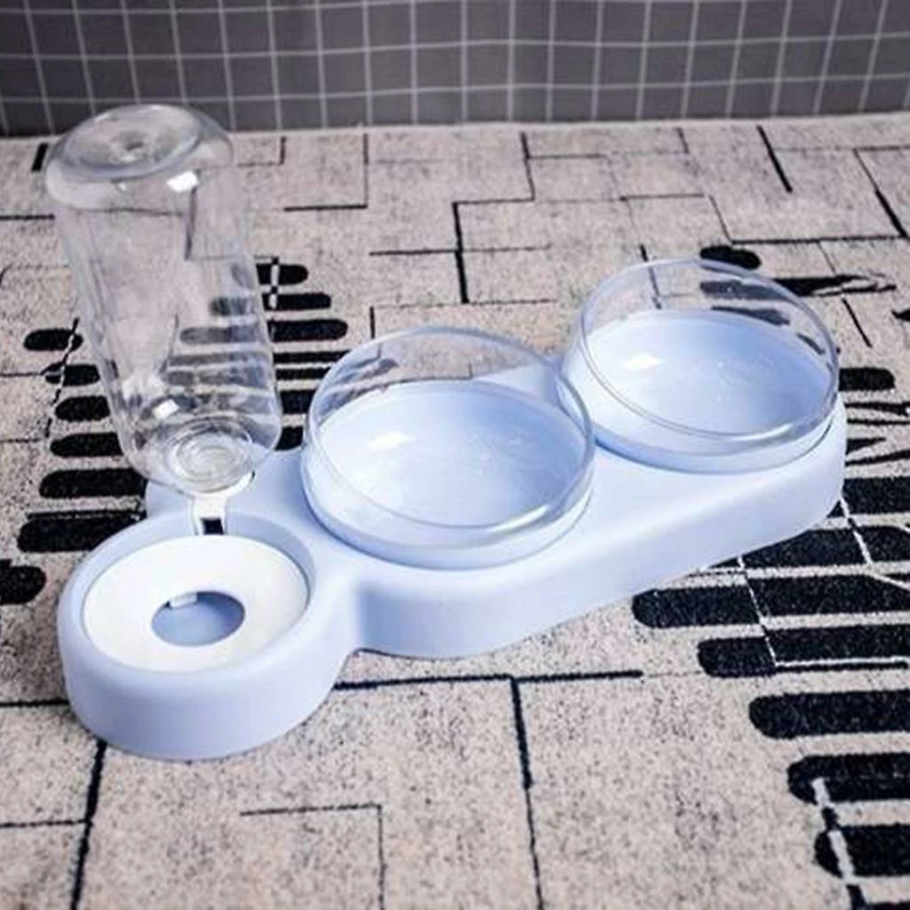 Unbranded Élevé Pour Cat Bowl Tilt Dog Food Distributeur D’eau Surélevé Avec Distributeur Automatique De Bouteilles D’eau Abreuvoir Nourriture Pour Animaux De Compagnie Conta 3 Unbranded Élevé Pour Cat Bowl Tilt Dog Food Distributeur D’eau Surélevé Avec Distributeur Automatique De Bouteilles D’eau Abreuvoir Nourriture Pour Animaux De Compagnie Conta – Image 3