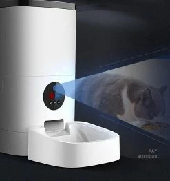 GHCD 4L Chargeur Automatique Pour Animaux De Compagnie Smart Cat Dog Food Dispenser Télécommande APP Timer| Alimentation Des Chats -nourriture pour chien boutique 177762623 max