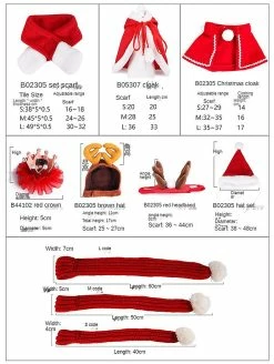 Caraele Noël Pet Cat And Dog Costumes Cape De Noël -nourriture pour chien boutique 179232031 max