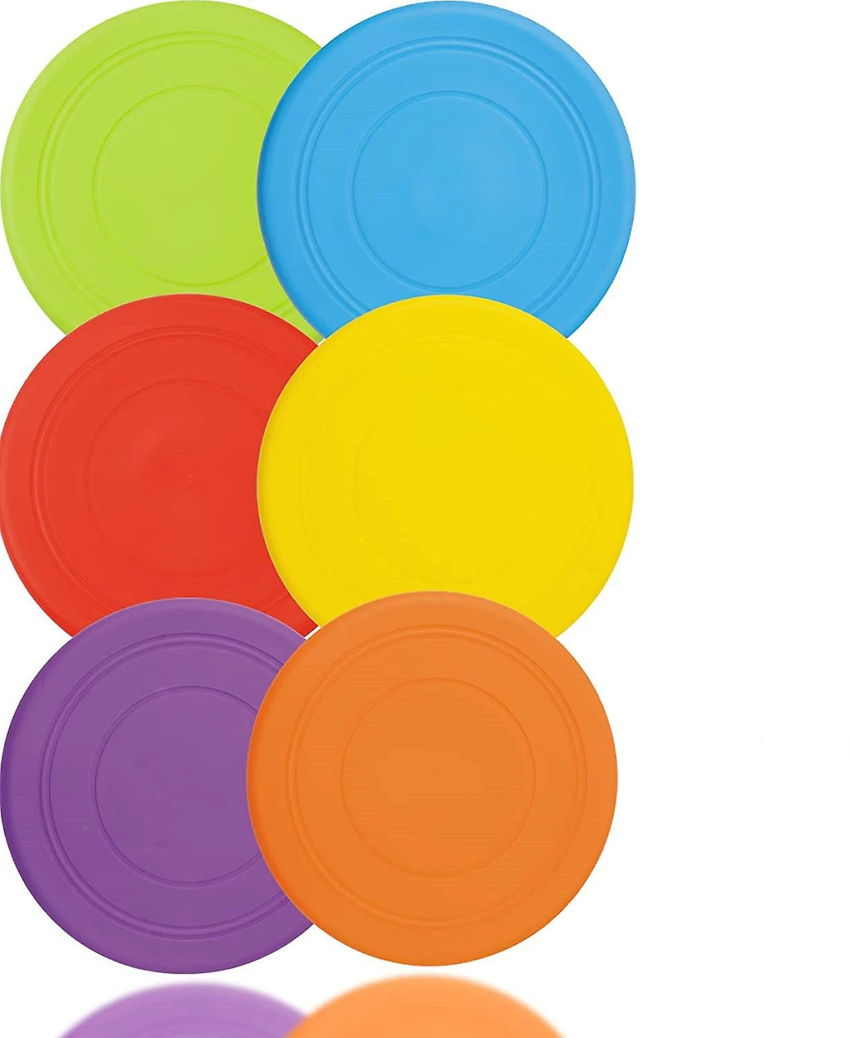 LIKELY 6 Pack Silicone Dog Flying Disc Jouet De Chien Amusant Pour L’entraînement En Plein Air 1 LIKELY 6 Pack Silicone Dog Flying Disc Jouet De Chien Amusant Pour L’entraînement En Plein Air
