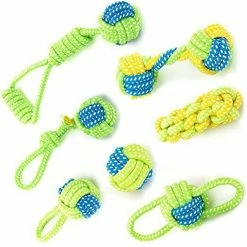 Knfe 7 Pcs Dog Rop Toys Set Jouets Interactifs à Mâcher