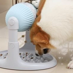 Knfe Interactive Dog And Cat Food Puzzle Toy Treat Boredom Dispensing Slow Feeder - Anxiety Iq Training In Smart Feeding And Adjustable Height For Small/me -nourriture pour chien boutique 185602210 max