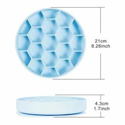 Knfe Slow Feed Dog Bowl Slowly Bowly Plat Interactif Pour Chien -nourriture pour chien boutique 185602231 max