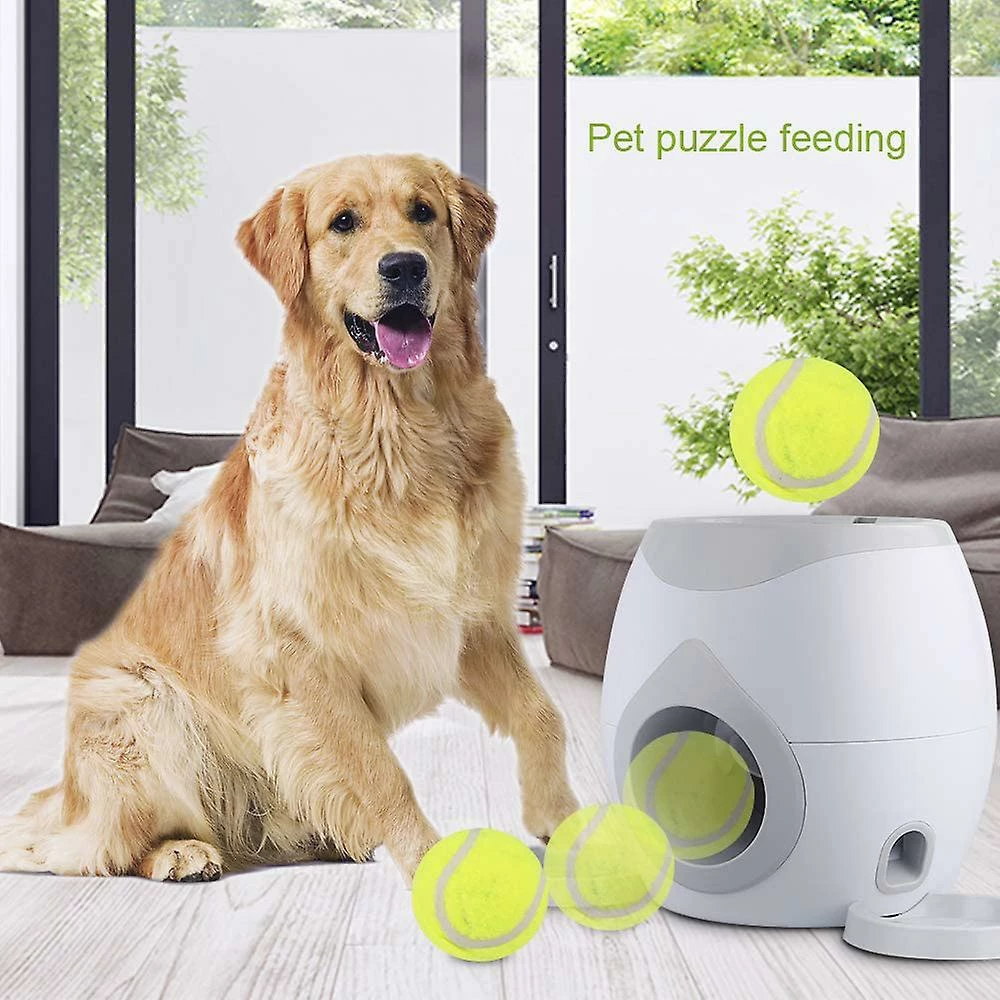 Knfe Voiture Pet Dog Ball Launcher Tennis Food Reward Machine Launcher 4 Knfe Voiture Pet Dog Ball Launcher Tennis Food Reward Machine Launcher – Image 4