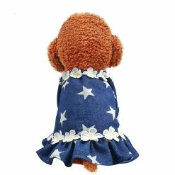 Dawnell Daisy Dress Super Dog Clothes Pour Chiens Pet Clothes Tenues Pour Petit Printemps Été Coton Imprimé Yorkies Bleu 7 Dawnell Daisy Dress Super Dog Clothes Pour Chiens Pet Clothes Tenues Pour Petit Printemps Été Coton Imprimé Yorkies Bleu -nourriture pour chien boutique 186483626 max