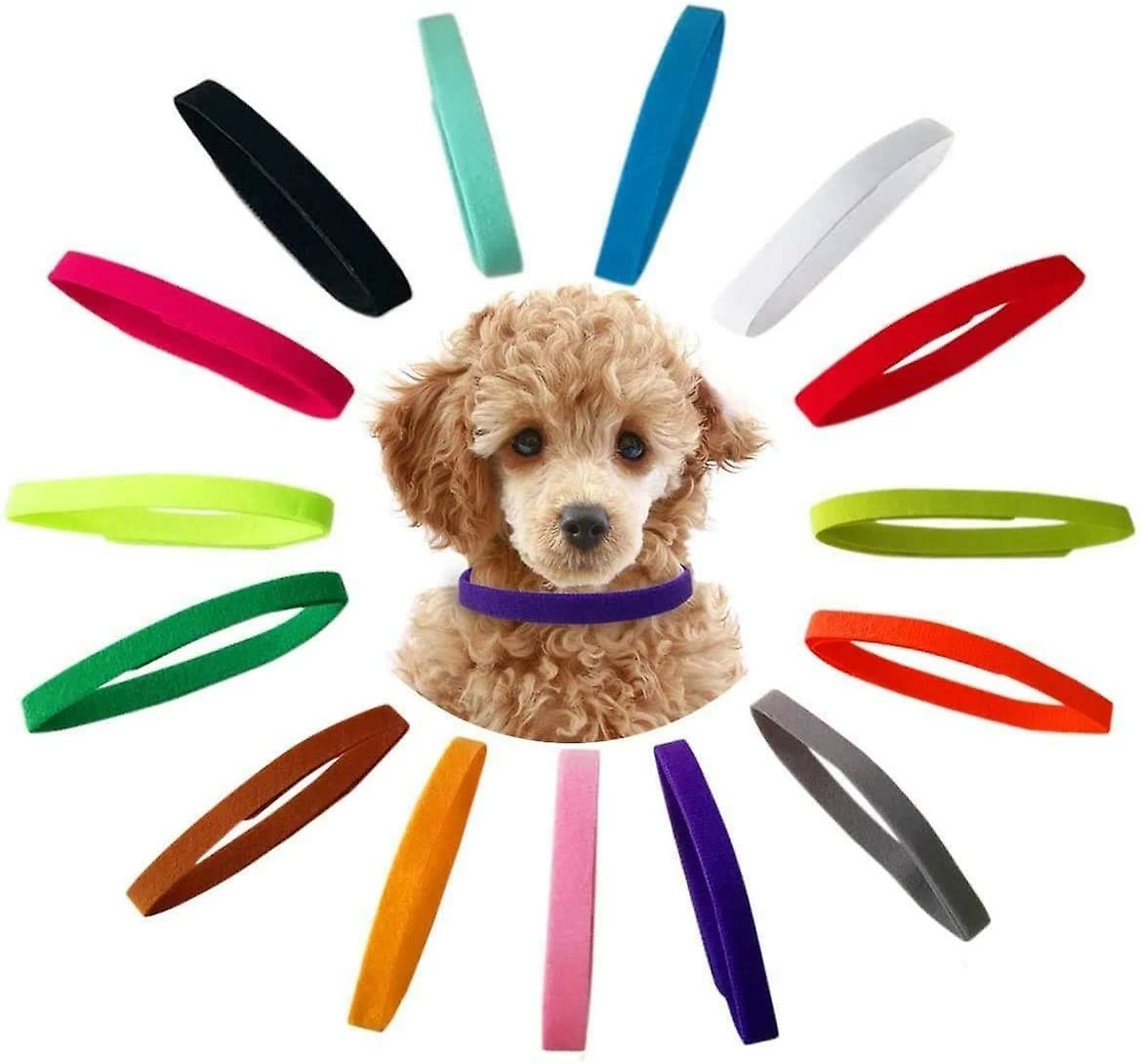 Giveuphesit 15 Pcs Colliers Pour Chiots, Colliers Réglables Pour Chatons Pour Chiots Set Collar Puppy Utilisé Pour Les Animaux De Compagnie Nouveau-nés Puppy Dog Identification Dog Tags, Nylon Multicolore 1 Giveuphesit 15 Pcs Colliers Pour Chiots, Colliers Réglables Pour Chatons Pour Chiots Set Collar Puppy Utilisé Pour Les Animaux De Compagnie Nouveau-nés Puppy Dog Identification Dog Tags, Nylon Multicolore
