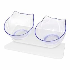 Wonderful Double Cat Dog Bowls Bols D’eau élevés Pour Chats Avec Support Surélevé
