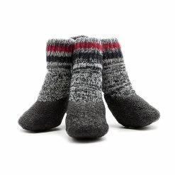 Unbranded Chaussettes Pour Animaux De Compagnie Chaussures Résistantes Aux Rayures Teddy Dog Chaussettes Imperméables