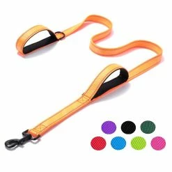 Knfe Pet Gear Dog Leash 1,5 M De Long Rembourré Deux Poignées Robustes Doubles Poignées Plomb -nourriture pour chien boutique 190179572 max