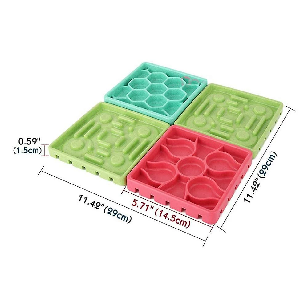 Wonderful Ensemble De Coussinets D’alimentation Pour Chiens, 2pcs Dog Slow Feeder Et 2 Pcs Lick Pad Combo 5 Wonderful Ensemble De Coussinets D’alimentation Pour Chiens, 2pcs Dog Slow Feeder Et 2 Pcs Lick Pad Combo – Image 5