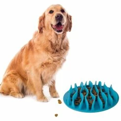 Wonderful Pet Fun Mat Slow Portable Dog Feeder Bowl, Bol Interactif Bloat Dog Bowl