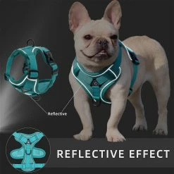 Sevenprin Reflective Strong Pet Dog Puppy Vest Safety Harnais Réglable