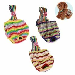 Unbranded 3 Pcs Pet Dog Cat Short Physiologique Doggy Kitten Sous-vêtements Pantalons Couches Strip Design Resserrer La Sangle Slips Sanitaires 6 Unbranded 3 Pcs Pet Dog Cat Short Physiologique Doggy Kitten Sous-vêtements Pantalons Couches Strip Design Resserrer La Sangle Slips Sanitaires -nourriture pour chien boutique 208464370 max